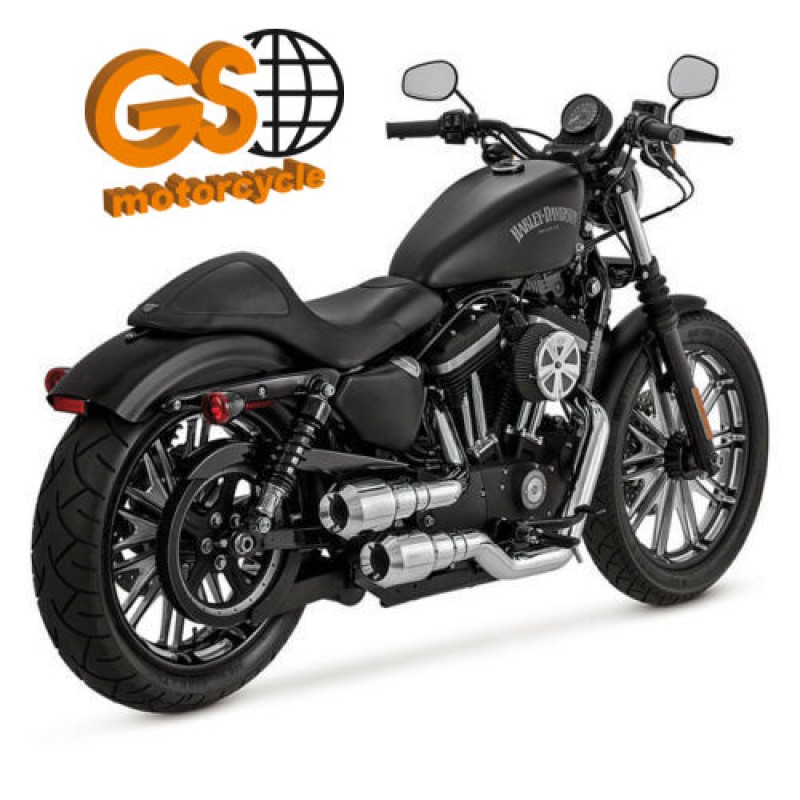Escapamento Vance Hines Hi-Output Grenades - Cromado - Sportster